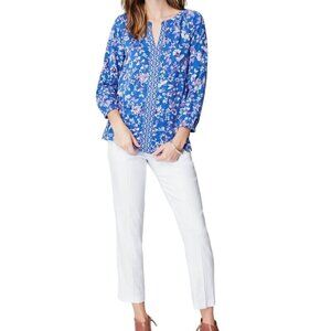 J. Jill White Pull On Essential Slim Ankle Pants Size 10